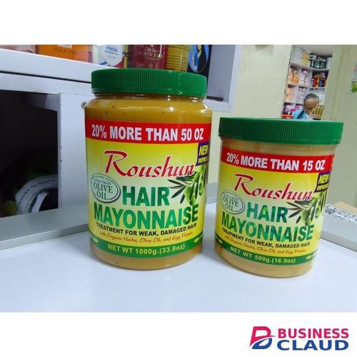 Roushun Virgin Olive Oil Hair Mayonnaise Treatment 500g
