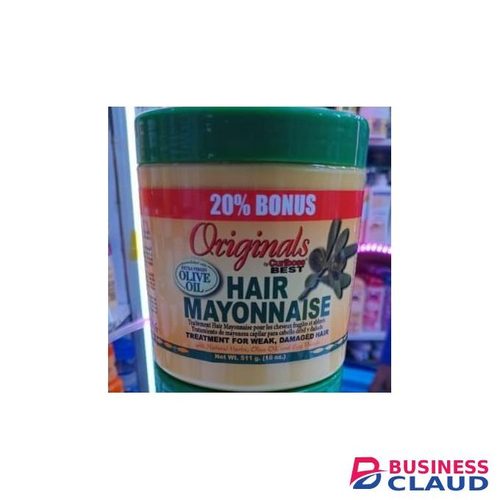 Africa's Best Extra Virgin Hair Mayonnaise With Olive Oil Treatment