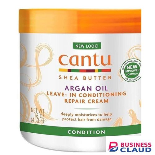 Cantu Argan Oil Natural Hair Leave In Conditioning Repair Cream -453g