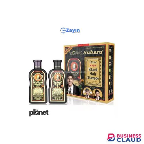 Dexe Subaru Herbal Hair Dye Shampoo – Black Color Treatment