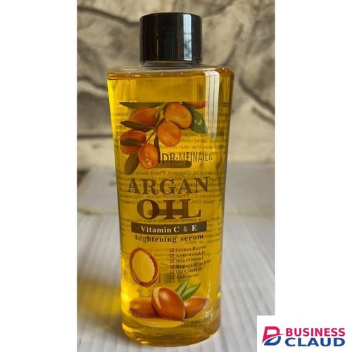 DR MEINAIER moroccan argan oils serums Organic oil of Morocco Penetrating hair oil Deep Moisturizing serum for dry, damaged & coarse hair cold pressed for hair and body- 200ml