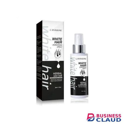 Lanthome new herbal gray/White Hair Darkening Spray 50ml