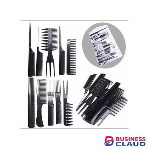10pcs HairComb Set/Hair Styling Plastic Combs Set