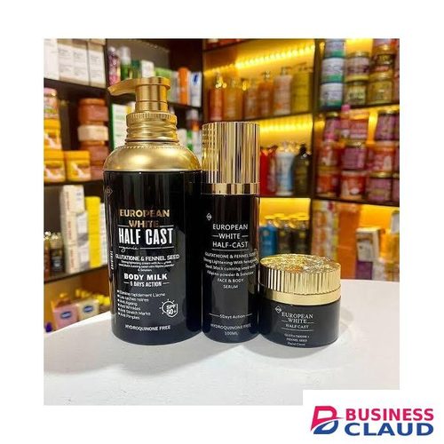 European Chocolate white half-cast lotion,cream and serum