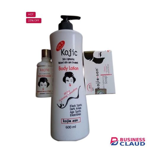 Kojic Acid Skin Lightening Lotion,Serum &Soap