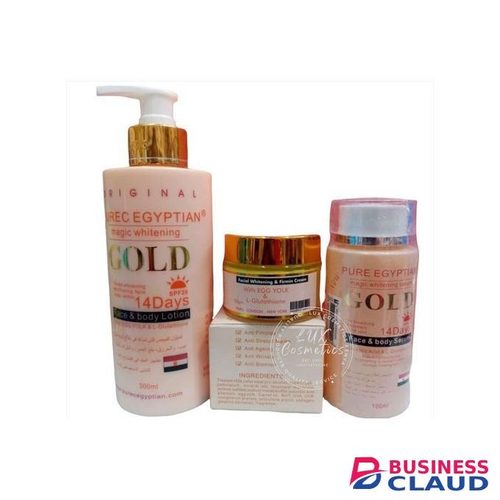 Egyptian Magic Purec Magic Gold Body Lotion, Serum And Face Cream