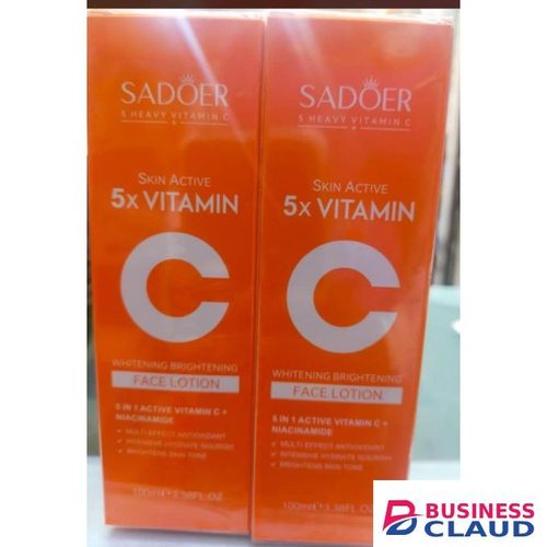 SADOER Skin Active 5X Vitamin C Face Lotion + Niacinamide