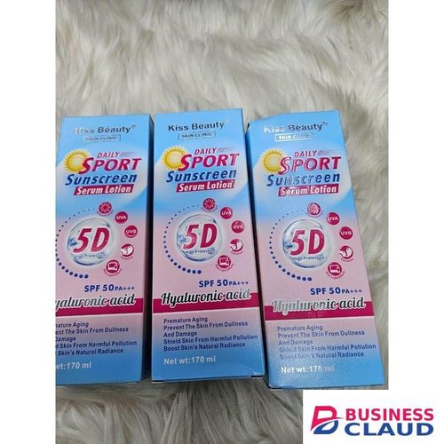 Kiss Beauty Daily Sport Sunscreen Serum Lotion 5D SPF 50++