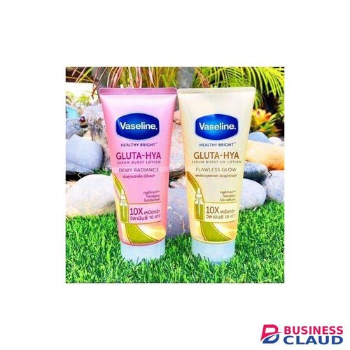 Vaseline Gluta-Hya Serum Burst Lotion - Dewy Radiance & Flawless Glow Combo