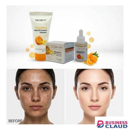 Dr. Dess Vitamin C package: Face serum, Face Cream & Face Cleanser