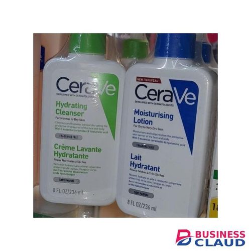 Hydrating Bundle - 236ml Cleanser and Moisturizing Lotion