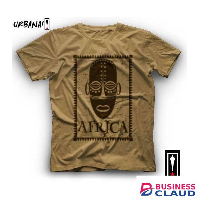 T-shirt Afrimask - Beige