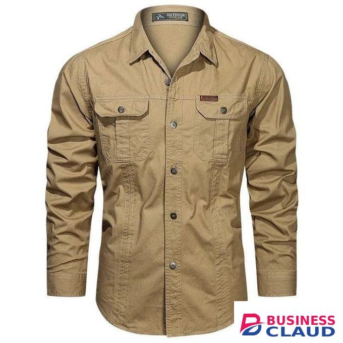Outdoor Tactical Backpack Hiking Shirt Men Removable Quick Dry Breathable Tactical Shirt