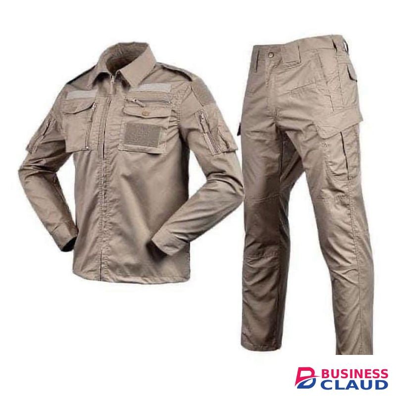 Tactical Men's Combat Uniform Set – Shirt & Cargo Pants