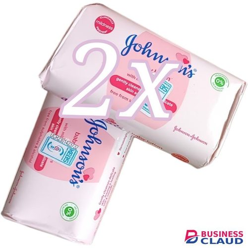 Johnson's 2X BABY LOTION SOAP With Mild Moisturizers KEEPS SKIN SOFT & SMOOTH Free From Phthalates & Alcohol jm
