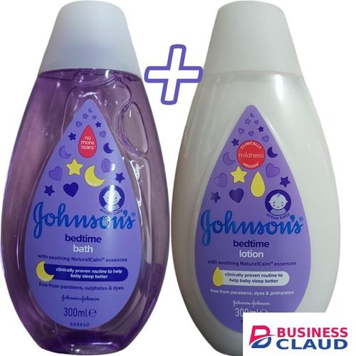 Johnson's Baby Bedtime Bath + Lotion pp