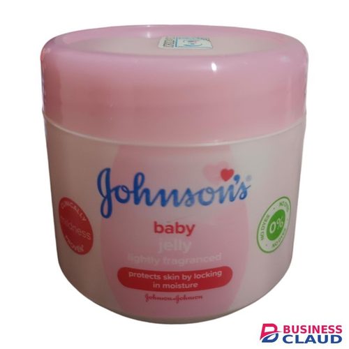 Johnson's BABY JELLY Lightly Fragranced PROTECTS SKIN BY LOCKING IN MOISTURE
