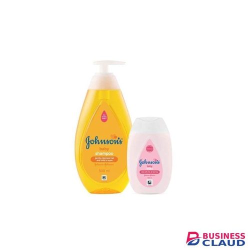 Johnson Baby Baby No More Tears Shampoo, 500ml With Baby Lotion, 300ml