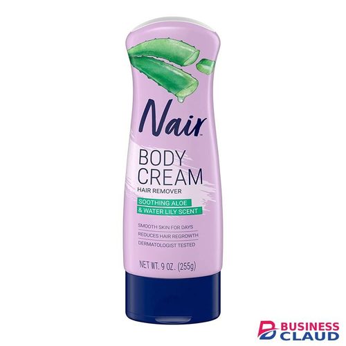 Nair Hair Removal Body Cream With Aloe And Water Lily, Leg And Body Hair Remover