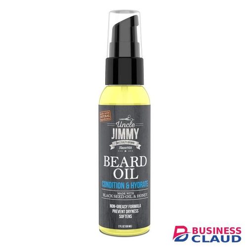 Uncle Jimmy Beard Oil, Restores Moisture Softens and Reduces Beard Itch for Facial Hair of All Lengths