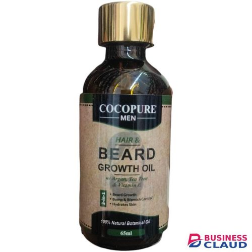 COCOPURE Men Hair & Beard Growth Oil