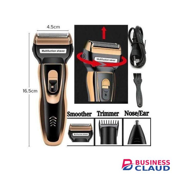 Geemy Barber Shaving Machine-Kinyozi BEST Rechargeable Smoother Hair