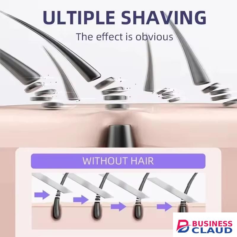 Kemei Rechargeable Hair Removal Shaving Machine for Ladies