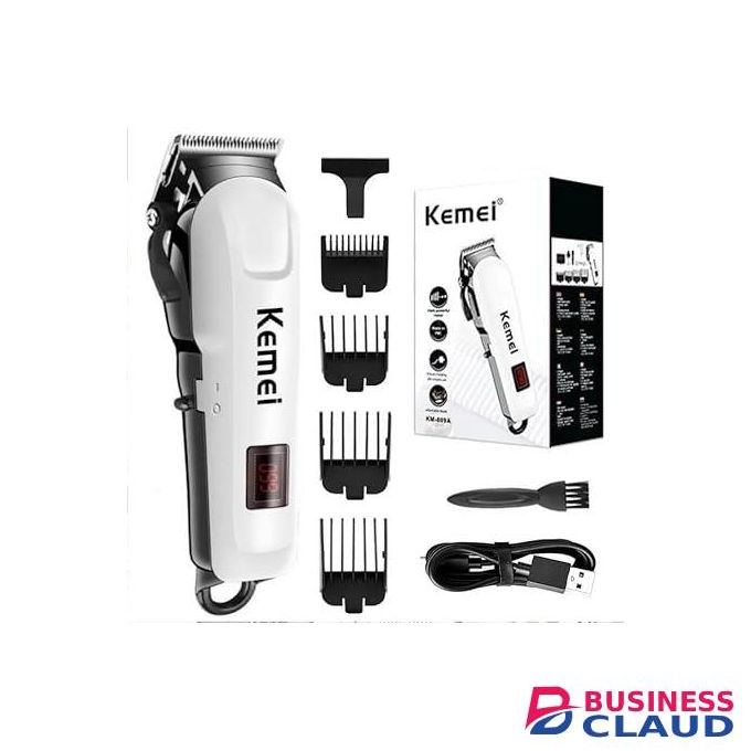 Kemei Professional Hair Shaver & Clipper, Professional Hair cut at Home, Evenly and Effortlessly
