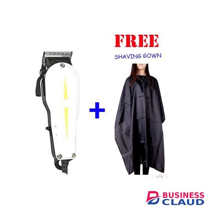 Geemy Professional / Kinyozi Hair Cutting Machine + FREE Gown