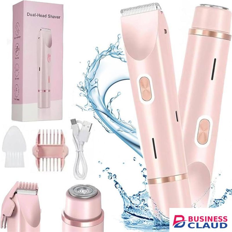 Professional 2-in-1 Dual Head Electric Shaver for Women