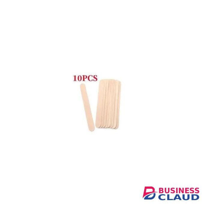 Wooden Waxing Spatula / Tongue Depressor 10 PCS