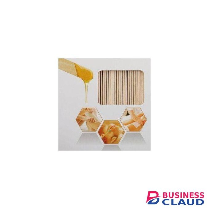 Hard Wax Beans Hair Removal Depilatory Wooden Spatulas Stick -50pcs