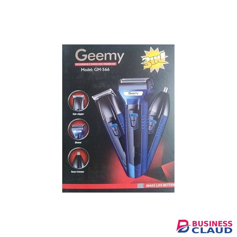 Geemy 3 In 1 Electric Shaving Machine/Shaver