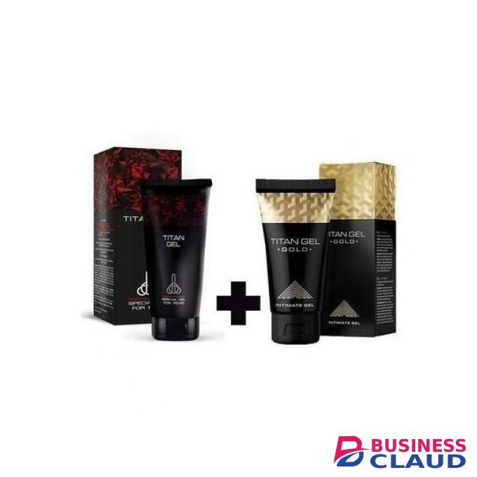 Titan Original BLACK TitanGel Buy One Get One Free Gold