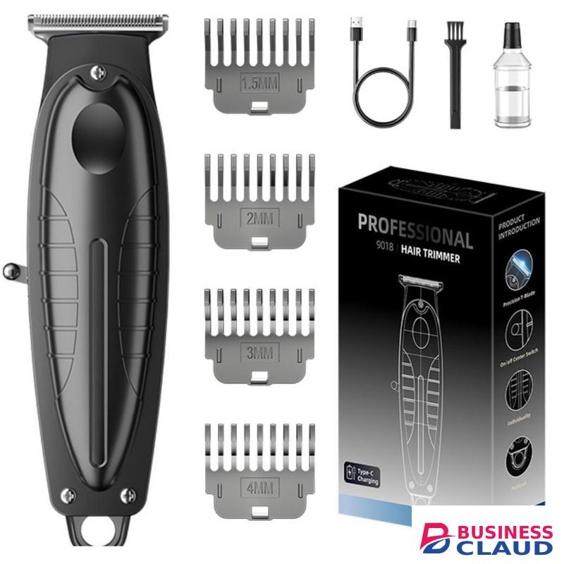 Professional Men's Electric Razor Shaver for Haircut & Shaving Barber Grooming Kit with Trimmer for Household Outdoor Hotel Use.