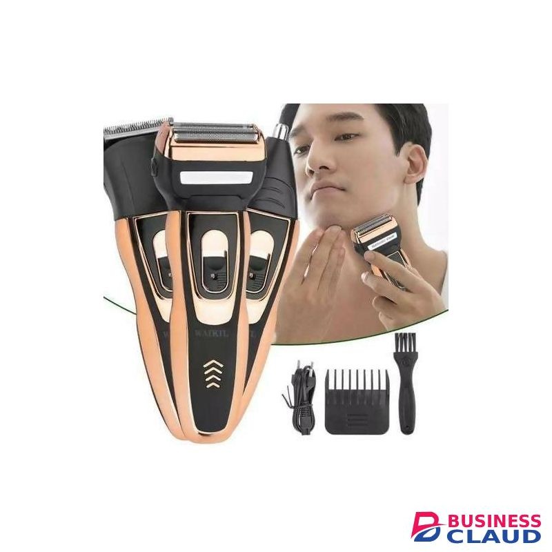 Geemy good beard shaver // Rechargeable Smoother Hair Shaving Machine, Shaver- 3 In 1 // charging shaver