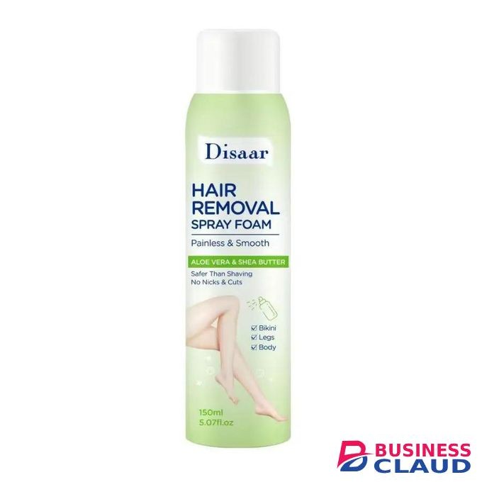 Disaar Natural Body Hair Removal Spray Foam Green