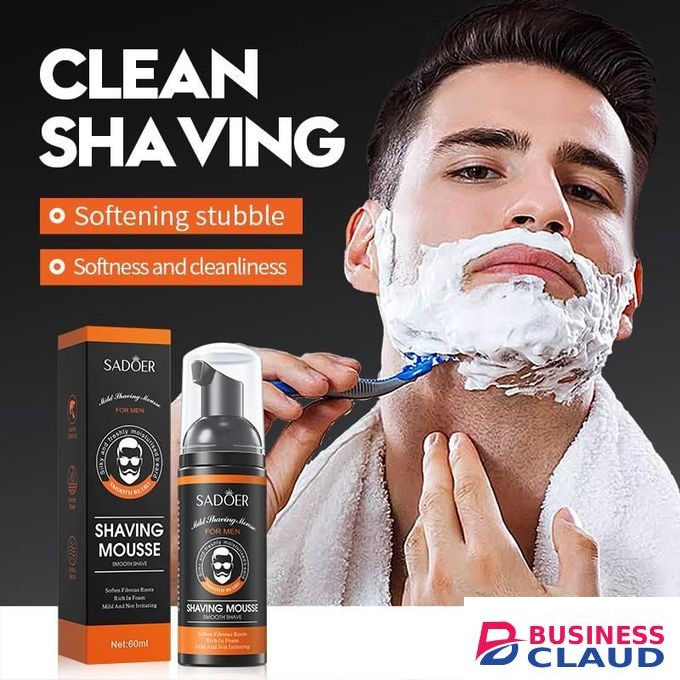 SADOER Men Shaving Mousse Softens Fibrous Roots Rich In Foam Mid And Not Irritating Men Shaving Cream