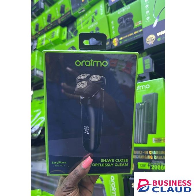 Oraimo Hair Smoother Machine – Professional Electric Hair Straightener & Styler, Fast Heating, Anti-Scald, Adjustable Temperature, Ceramic Plates for Smooth, Shiny Hair, Suitable for All Hair Types at Home & Salon