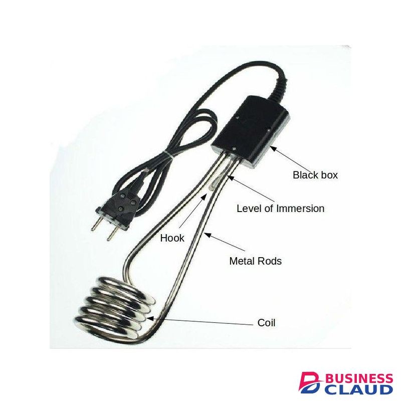 Instant Immersion Heater Portable Energy-Saving Electric Water Heater Traveling Camping Picnic Car Boiled Water Tool for Heating Boiling Coffee Tea Drinking Water 12V