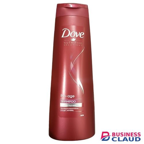 Dove Pro-Age SHAMPOO FOR BRITTLE HAIR Nourishes FULLNESS STRENGTH VITALITY jm