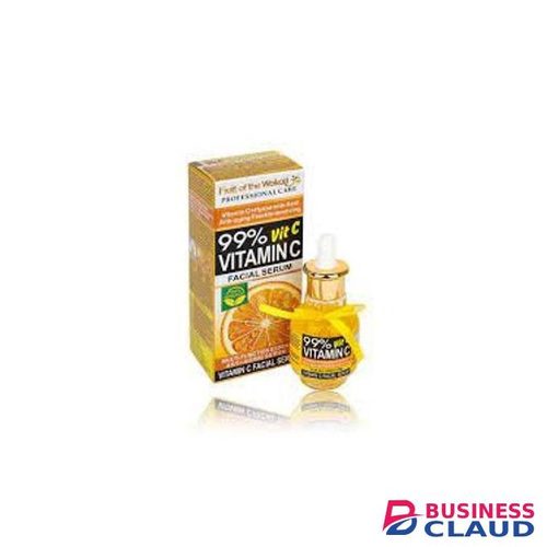 Fruit Of The Wokali 99% Vitamin C Facial Serum For Dark Spots Anti-aging