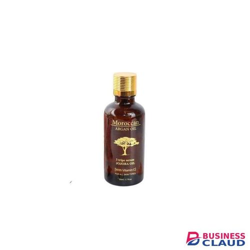 Morrocan Argan Anti Aging 3 Tripe Serum Jojoba For all Skin with vitamin c serum