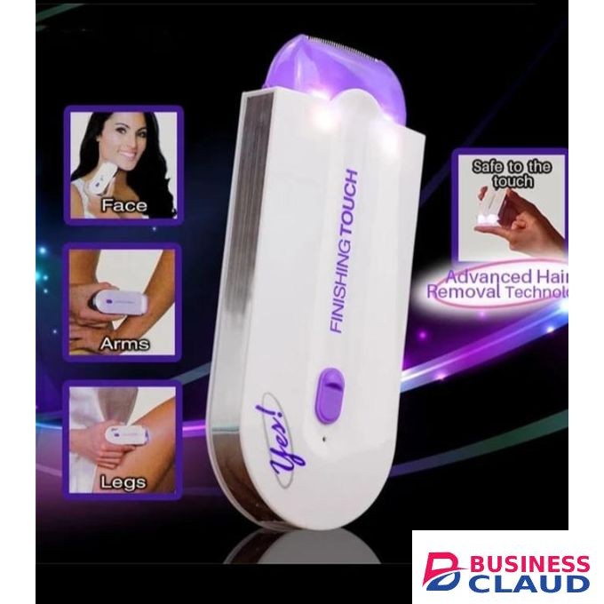 Smooth,Painless Rechargeable USB Finishing touch hair shaver /Removal