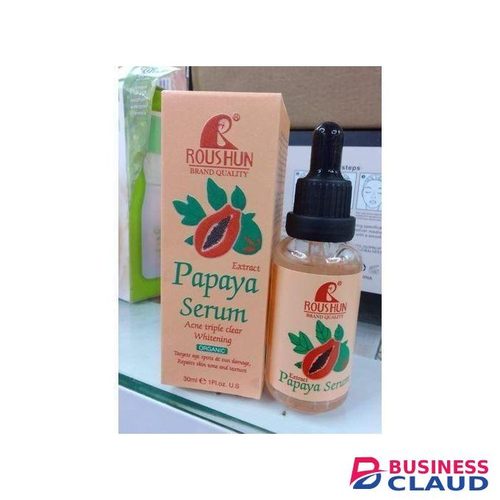 Roushun Papaya Extract Anti Wrinkle And Anti Aging Skincare Facial Serum-50ml (Smooth, Firm, Renew)