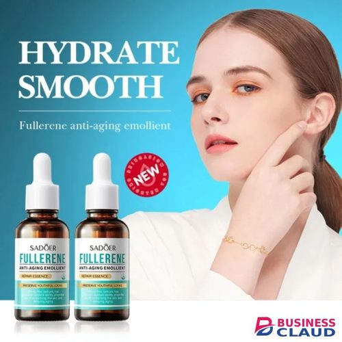 SADOER Moisturizing Fullerene Anti Aging Rejuvenate Repair Essence Serum 30ml