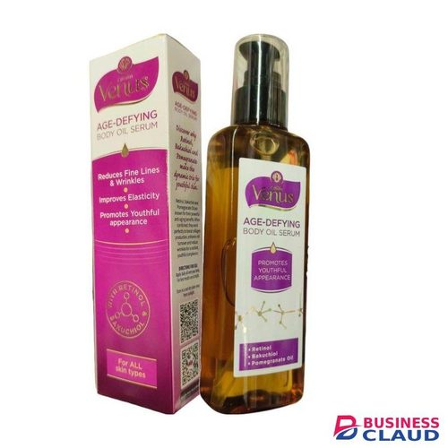 Venus Age-Defying Body Oil Serum Promotes Youthful Appearance