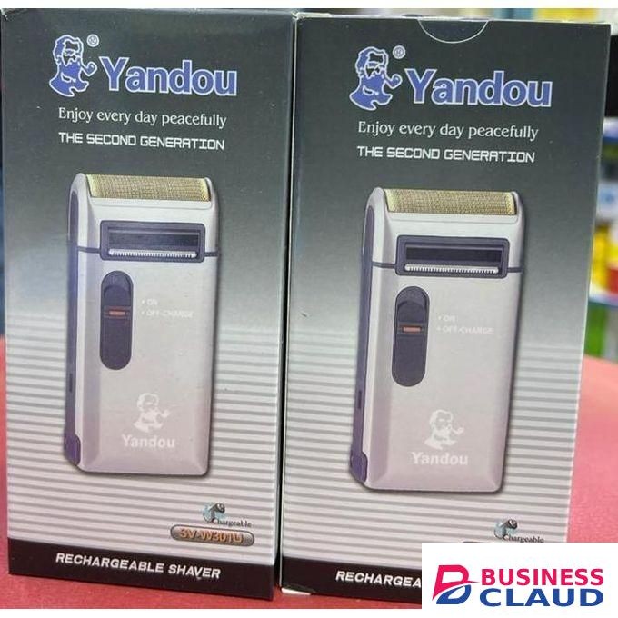 Yandou HIGH QUALITY Elegant Rechargeable Shaver/Smoother For Men & Women - High Precision Blades, Powerful Motor, Cordless USB Charging, Ergonomic Design For Smooth & Comfortable Shaving, Ideal For Home & Commercial Use