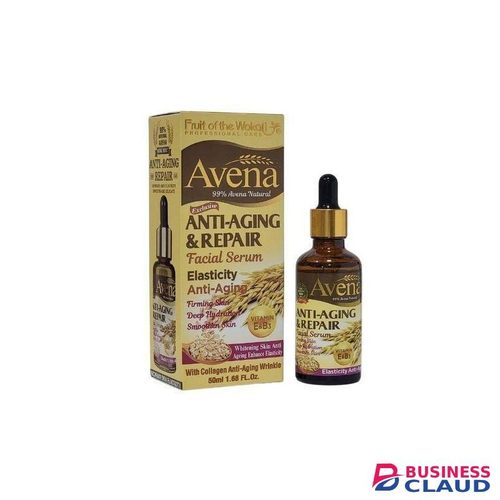 Avena Anti-Aging & Repair Facial Serum With COLLAGEN. Repairs Acne Scars, Wrinkles, Firms, Hydrates, Smoothen, Improve Elasticity, Minimizes Pores, Make Skin Young & Radiant, Softens & Glow