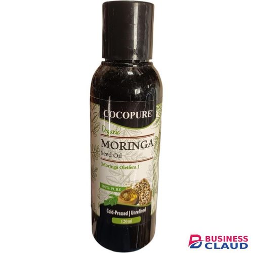 COCOPURE Organic Moringa Seed Oil AGING MOISTURIZES SKIN & HAIR ANTI-INFLAMMATORY pp
